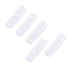 5Pcs Jeans Waist Extension Buckle Unisex Waistband Button Pant Elastic Extender Button Waist Belt Adjustable Extension Buckle