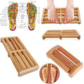 Wooden Foot Massager for Stress & Pain Relief