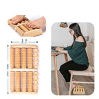 Wooden Foot Massager for Stress & Pain Relief