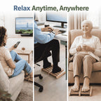 Wooden Foot Massager for Stress & Pain Relief