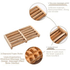 Wooden Foot Massager for Stress & Pain Relief
