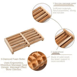 Wooden Foot Massager for Stress & Pain Relief - Product Zone