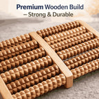 Wooden Foot Massager for Stress & Pain Relief
