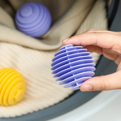 Reusable Soft Rubber Laundry Balls Clothes Hair Anti Winding Cleaning Tools