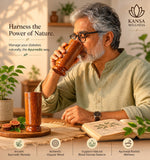 Vijaysar wooden drinking glass
