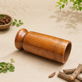 Reusable Vijaysar wood glass